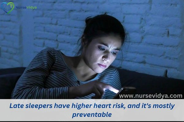 Heart disease is more common in late sleepers, and it is largely avoidable.